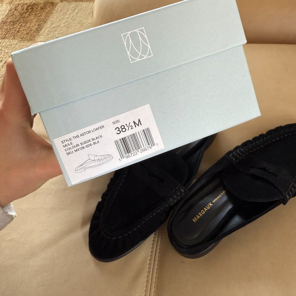 Margaux The Astor in Black Suede - Picture 4 of 5